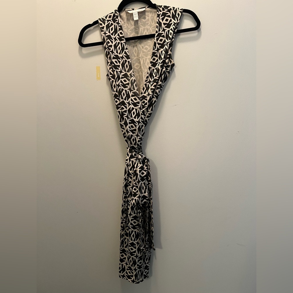 Vintage Diane Von Furstenberg Silk Wrap Dress
